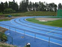 Safety And Environmentally Courts Sports Surface Flooring Athletic Running Track