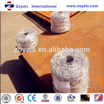 Lowest Price Top quality bared wire fence