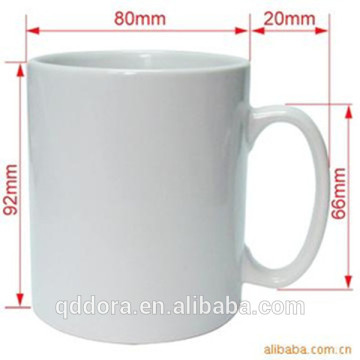 White Ceramic Mug With Orca Coatings/High Quality Sublimation Ceramic Mug