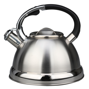 Silver Stainless Steel Whistling Kettle