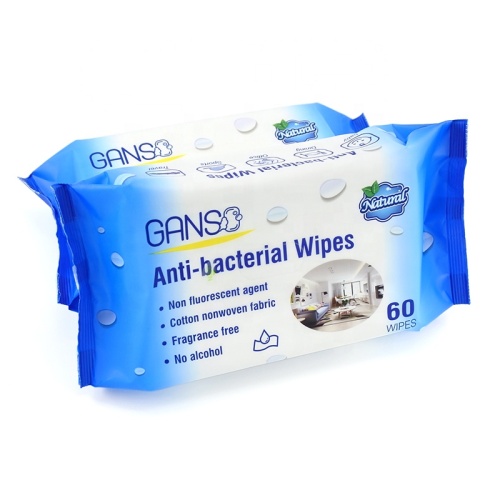 Lingettes humides bio jetables pour bébé antibactériennes de marque privée