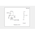 Potentiometer putar siri Rk09l