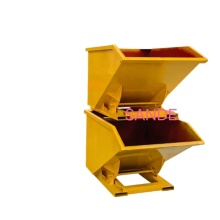 Self Dumping Forklift Hopper for SANDE Sale Steel Tipping Bins and Dumping Hoppers