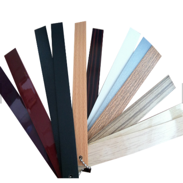 Woodgrain PVC Plastik Kenar Bantlama Trim