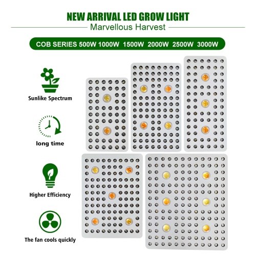 Phlizon 3000w COB Led Grow Light White Color