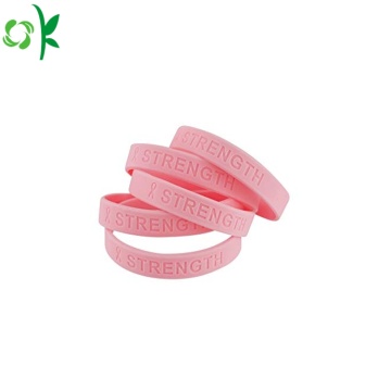 Pulseira de silicone personalizada mais recente para a festa