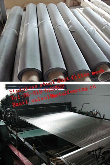 Stainless steel dust filter mesh