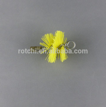 Chemney brush , circular PP wire brush , steel wire brush