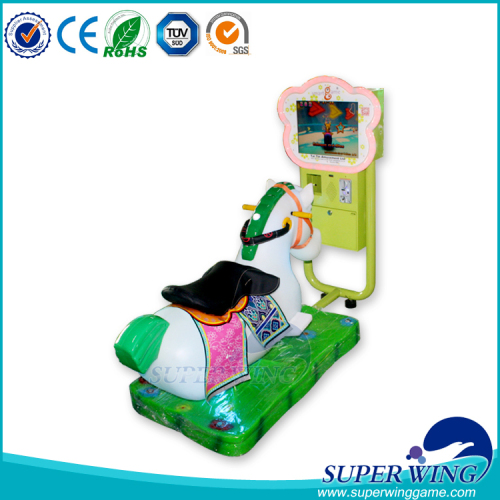 Hottest sale new kids rider amusement game machine horse operated game machine