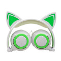 ファッショナブルなかわいい猫の耳の上の耳のヘッドフォン
