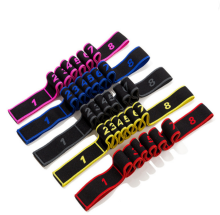 Adjustable 8 Loop Elastic Exercise Bands for Dance Training: Multi-Loop Stretch Straps