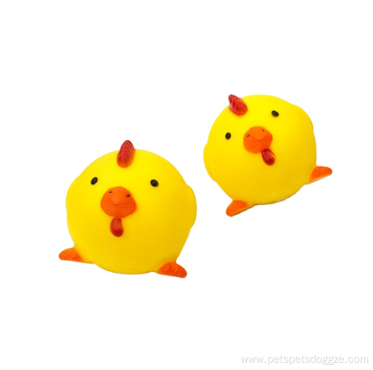 safe and non-toxic yellow duck dog chew toys