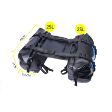 Fashion PVC Waterproof Saddle Side Bags