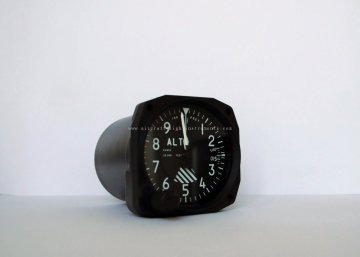 Three Pointer 3 1/8" Barometric Scale Inches Aircraft Altitude Indicator Bg-3a