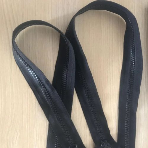 Elegant 11inch black polyester zippers for sweater