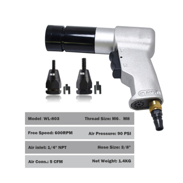 Pneumatic Riveters and Nut Guns: M6 M8 Air Rivet Tools