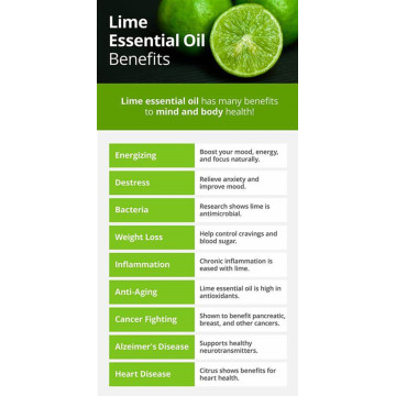 Pure natural Lime essential oil