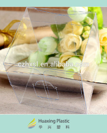 clear or priniting plastic box / clear plastic box PET plastic box