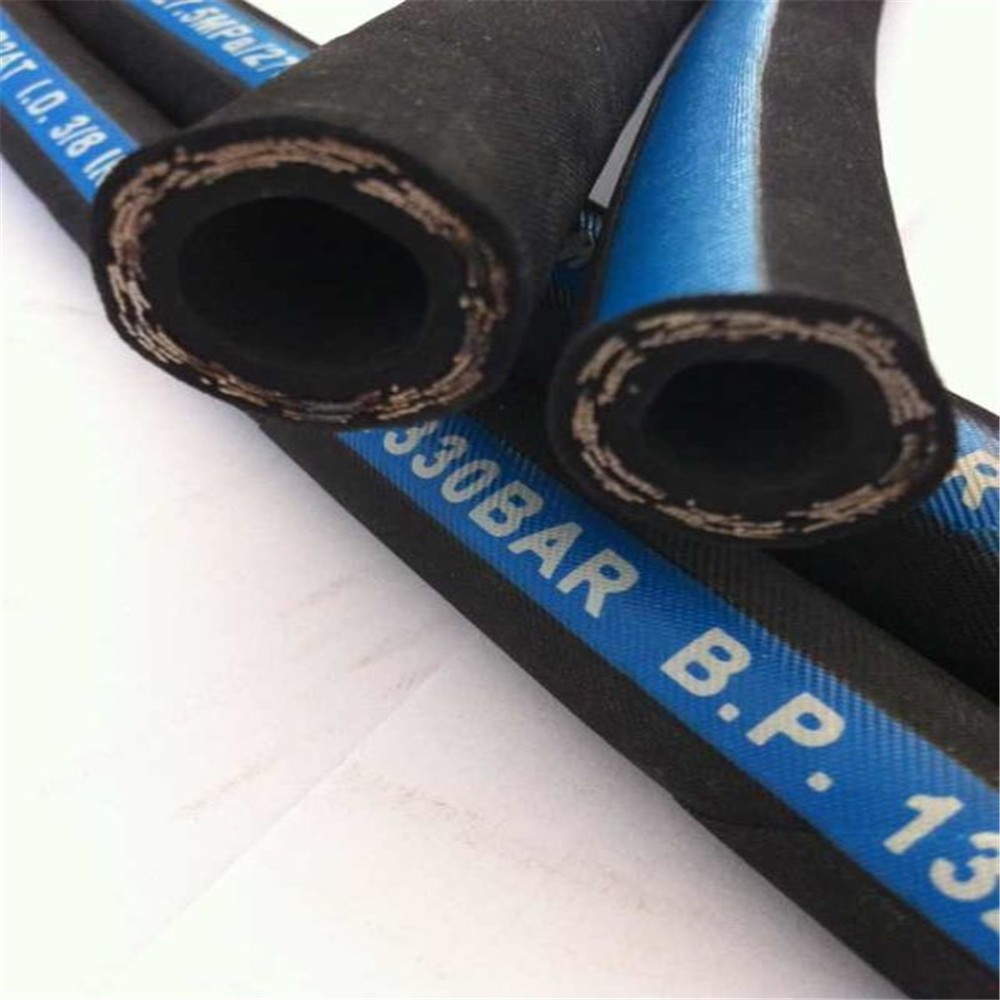 DIN EN 853 High Pressure Flexible Rubber Hose Expandable Hose Industry Flexible Fuel Hose