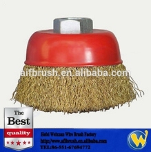 Crimped Copper Wire Cup Brush