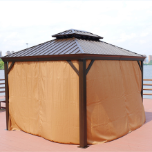 Outdoor Waterproof Gazebo 3x3m: Courtyard Garden Sunshade Tent