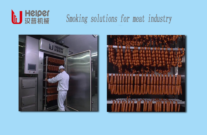 smoking solution for meat processing