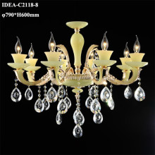 wholesale candle chandelier crystal hanging lighting