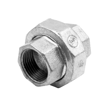 Durable Galvanized Union Components for Plumbing Systems