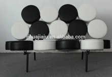 modern leather marshmallow chair/antique chesterfield leather chair/leather chesterfield sofa white