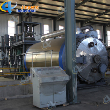 batch used tire pyrolysis plant