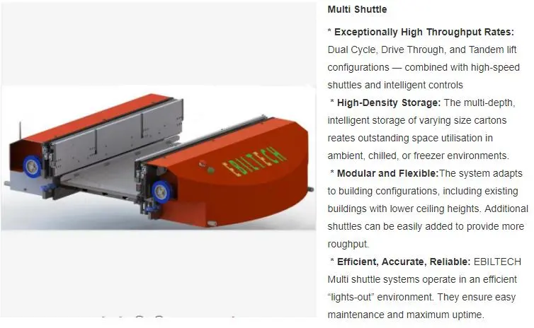 Ebil-Heavy Duty Radio 4-Way Shuttle