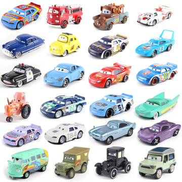 22 models Disney Pixar car 3 car family whirlwind McQueen Mater Jackson storm Ramirez 1:55 die-cast metal alloy model toy car 2