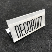 High Definition Twill Woven Custom Satin Care Labels