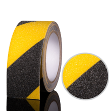 Black And Yellow Safety Grit Tape