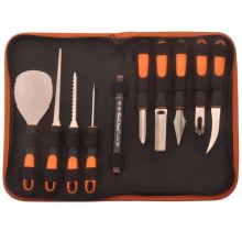 Halloween Pumpkin Carving Kit - 10 Piece Set