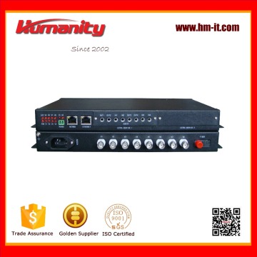 humanity 8 channel video multiplexer video over fiber multiplexer