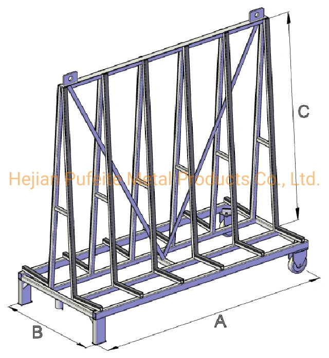 a Frame Cart Double Sided Transport Cart