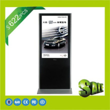 46\" free untra-thin standing LCD advertising  player