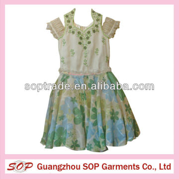 Latest design kids party wear dresses for girls