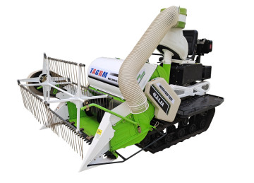 4LZ-1.2A wheat mini combine harvester