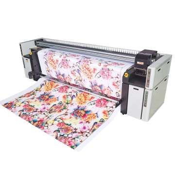 Direct to Fabric Digital Banner Flag Printer with Sublimation Heater - 2.2m