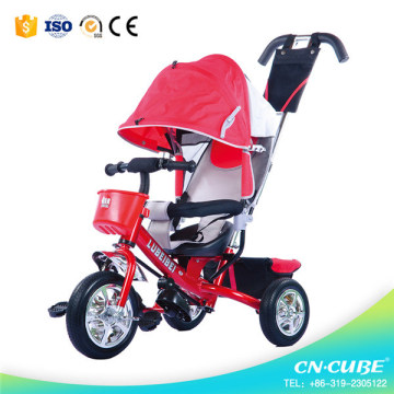 4-In1 New Model Baby Tricycle with 3 Wheels