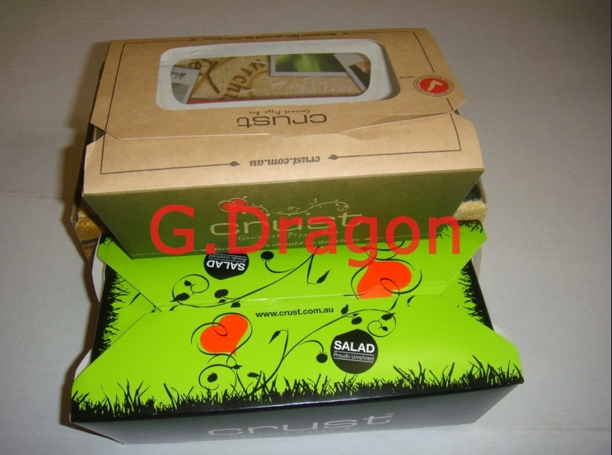 Kraft Paper Take-out Food Box (TB17002)