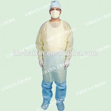 Disposable PPE Gowns protective fluid disposable garment