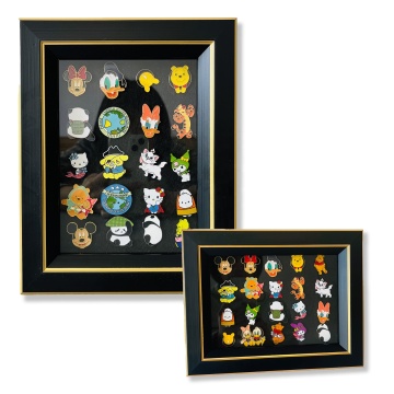 Enamel Pin Display Shadow Box Frame for Pin Collection Storage