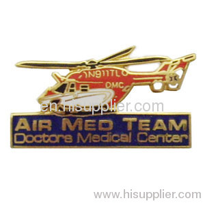 Plane Cloisonne Pin Lapel Pin 