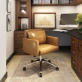 Home Office Swivel PU Leather Armchair