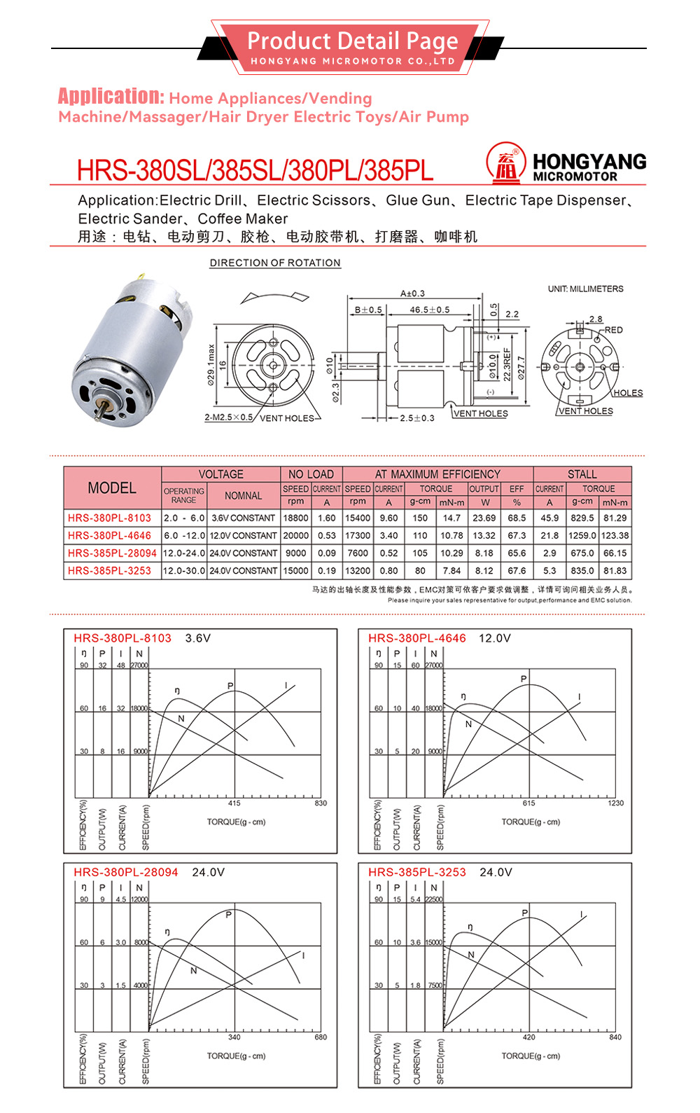390 محرك بتيار مستمر ناعم-x 390 Brushed DC Motor-x