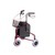 steel delta rollator with shopping basket