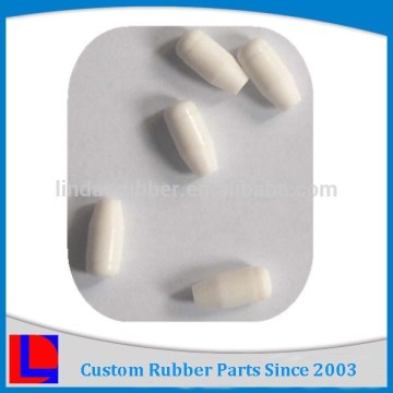 custom-made white epdm rubber feet